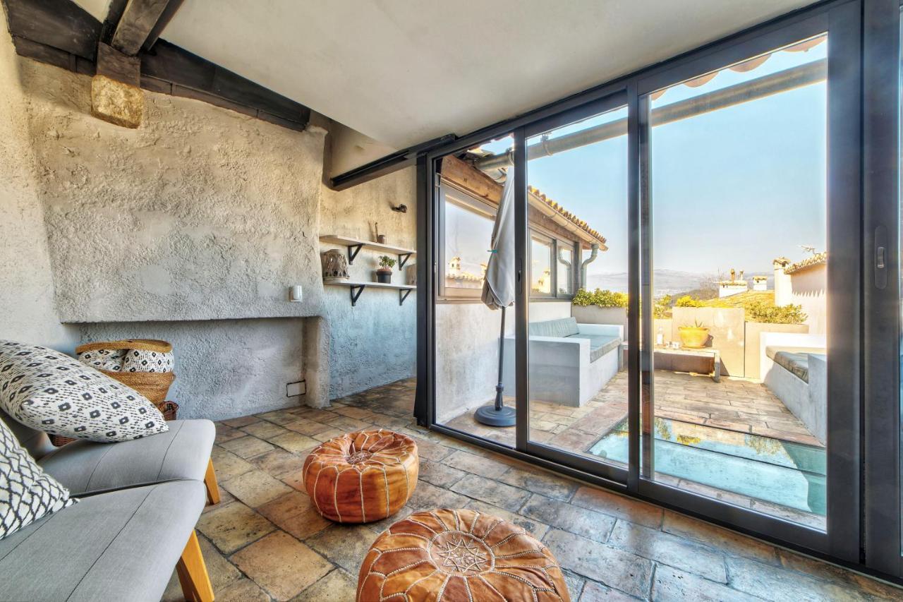 Townhouse Mougins In The Old Village, Fantastic View, Sea And Mountains Экстерьер фото